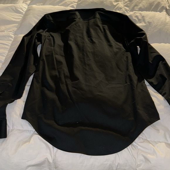 Van Heusen (Flex) Slim Fit Stretch 14-14.5 34/35 S Black - Picture 7 of 7